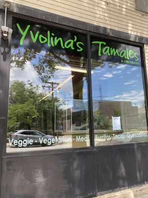   at Yvolina's Tamales in Chicago