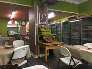 More seating  at Yvolina's Tamales in Chicago