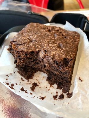Best vegan brownies ever at Fred and Ricky's Plant Delicious Foods in Creve Coeur