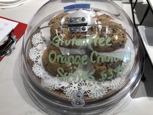 Scones at Fred and Ricky's Plant Delicious Foods in Creve Coeur