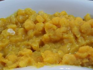 yellow lentils at Habesha Ethiopian in Memphis