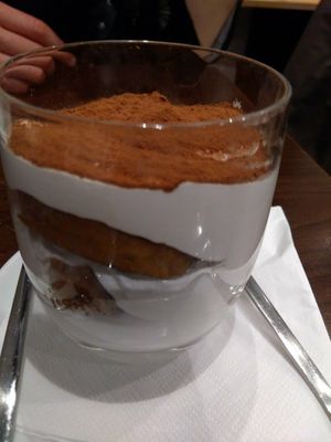 Tiramisu at La Stella Nera in Berlin