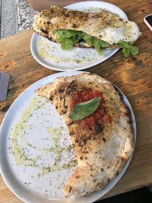 Pizza Sandwich & Calzone  at La Stella Nera in Berlin