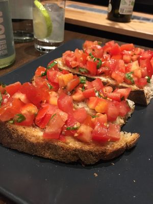 Bruschetta  at La Stella Nera in Berlin