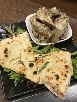 artichokes at La Stella Nera in Berlin