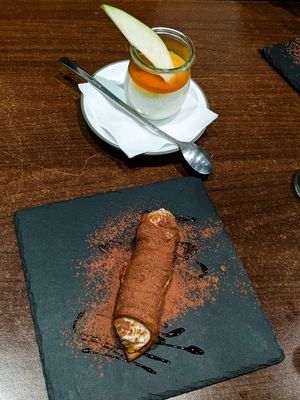 Desserts at La Stella Nera at La Stella Nera in Berlin