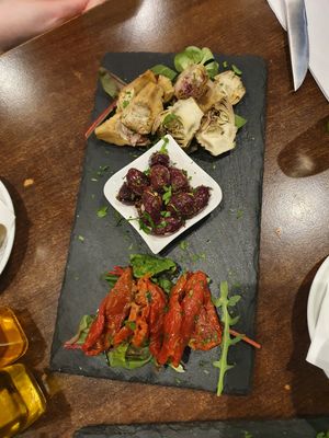 Antipasto classico at La Stella Nera in Berlin