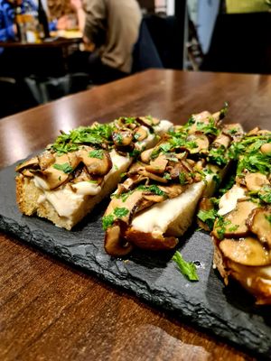 Bruscetta Funghi at La Stella Nera in Berlin