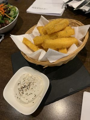 Polenta Fries  at La Stella Nera in Berlin