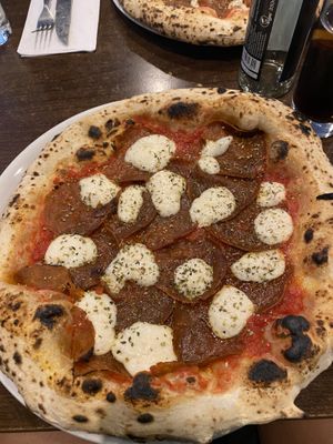 Pizza   at La Stella Nera in Berlin