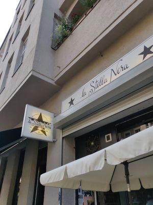 Front of the building at La Stella Nera in Berlin