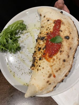 Calzone  at La Stella Nera in Berlin
