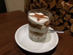 Delicious tiramisu ! at La Stella Nera in Berlin