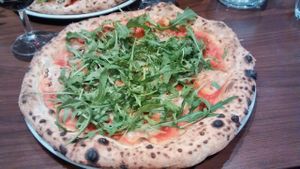 Pizza at La Stella Nera in Berlin