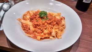 Bolognese pasta at La Stella Nera in Berlin