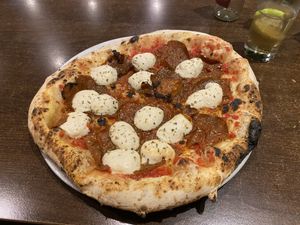 Pizza Diavola  at La Stella Nera in Berlin
