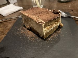 Tiramisu at La Stella Nera in Berlin