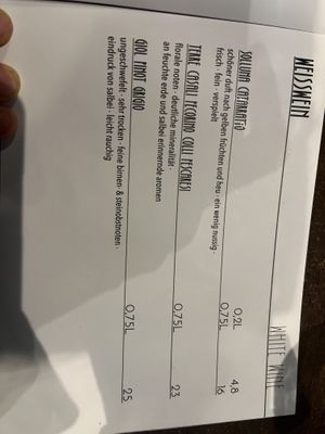 13  at La Stella Nera in Berlin