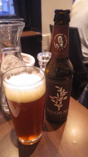 Red oat ale at La Stella Nera in Berlin