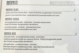 Antipasti 2 at La Stella Nera in Berlin