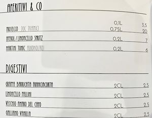 Digestivi at La Stella Nera in Berlin