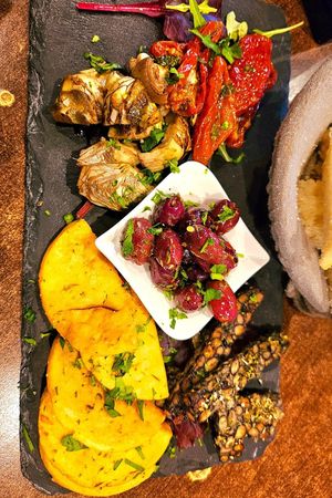 Antipasto misto at La Stella Nera in Berlin