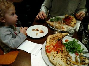 Calzone ";A Love Surpreme"; at La Stella Nera in Berlin