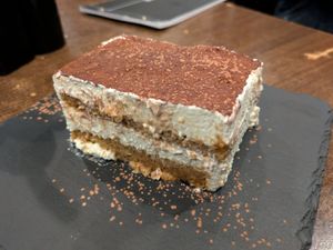 Tiramisu at La Stella Nera in Berlin