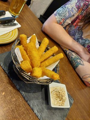 Polenta Fritten at La Stella Nera in Berlin