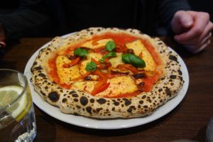 Pizza at La Stella Nera in Berlin