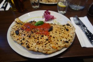 Pizza at La Stella Nera in Berlin