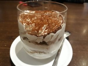 Tiramisu at La Stella Nera in Berlin