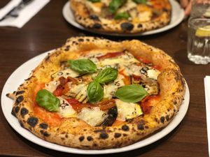 Pizzaaaa at La Stella Nera in Berlin