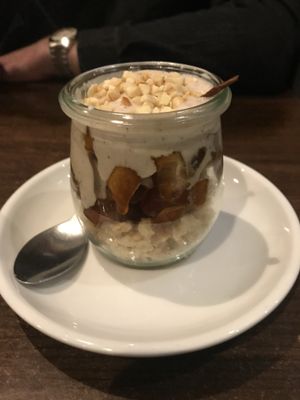 Apple crumble at La Stella Nera in Berlin