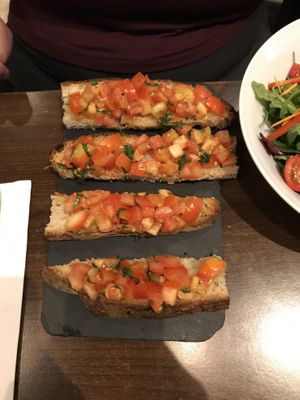 Bruschetta Pomodoro at La Stella Nera in Berlin