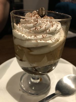 Affogato al caffe at La Stella Nera in Berlin