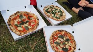 Delicious pizzas! at La Stella Nera in Berlin