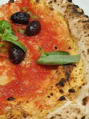 Cappero & Oliva Pizza at La Stella Nera in Berlin