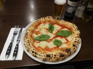 Pizza Salame at La Stella Nera in Berlin