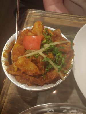 Aloo Gobhi at Bollywood Masala in La Plata