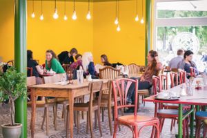 The interior at Pittaria - Falkenplatz in Bern