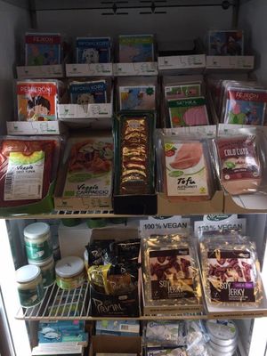 vegan goodies at Veganermat in Moss