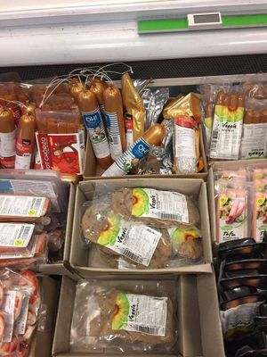 vegan goodies at Veganermat in Moss