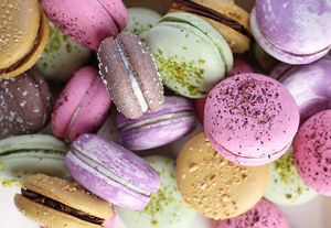 Vegan macarons by Physalis at Physalis in Warsaw