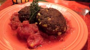 Bean corn cake at Gecko in West Cape May