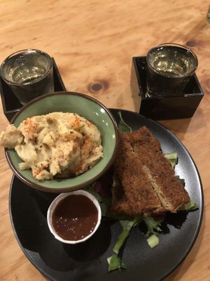 Potato’s and tofu katsu at Obon Shokudo in Portland