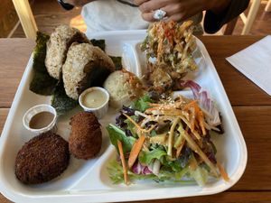 Bento/ combo at Obon Shokudo in Portland