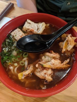 Temperature udon at Obon Shokudo in Portland
