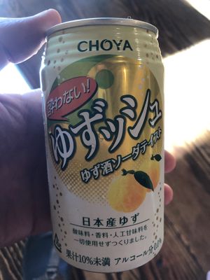 delicious clean pop  at Obon Shokudo in Portland