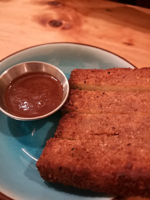 Tofu catsu at Obon Shokudo in Portland